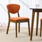 Best Choice Products 2-Piece Mid-Century Modern Wood & Upholstered Dining Chair Set
